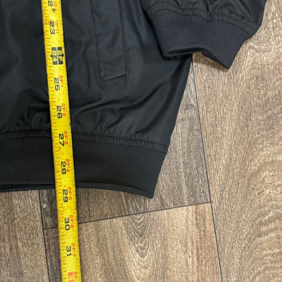 VTG Detroit Red Wings Windbreaker Jacket Men's XL Black Embroidered 90s Pro Edge - Picture 8 of 10